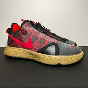 Mens NIKE PG 4 PCG Multicolor Zipper & Lace Sneakers / Size 8.5